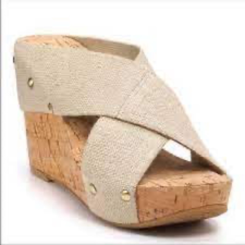 Lucky Brand Miller Wedges Size 8